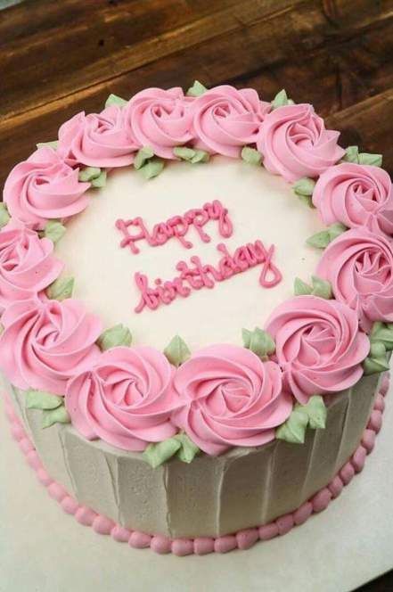 cake simple happy birthday
